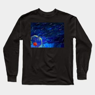 Cosmic Nipple in the Corner of my Bedroom Long Sleeve T-Shirt